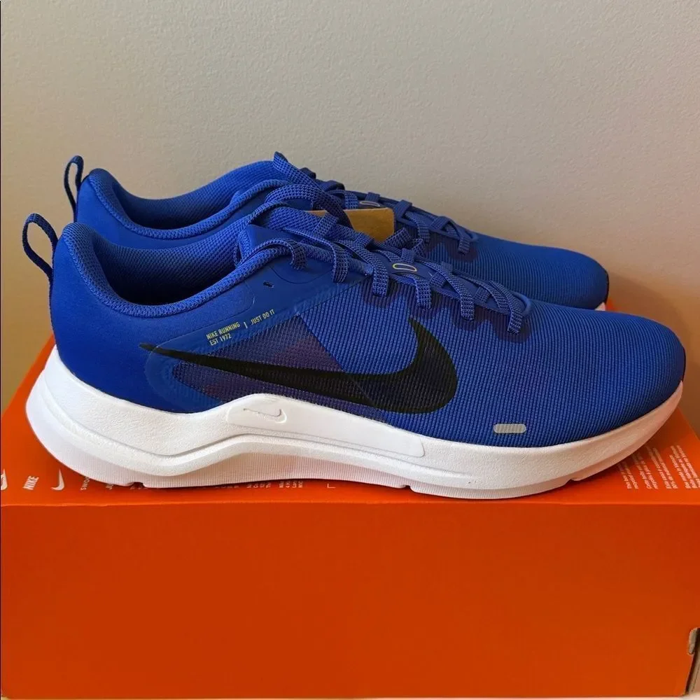 Nike Downshifter 12 Racer Blue DD9293-402 Men’s Size 13